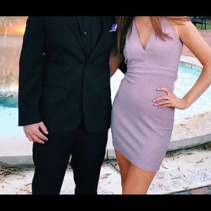 Worn once Sparkly Purple Dress